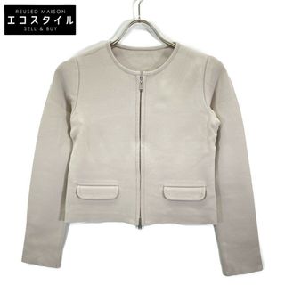 FOXEY - フォクシー 38054 ベージュ Urban Standard ニットジャケット 38 FOXEY - フォクシー 38054 ベージュ Urban Standard ニットジャケット 38
