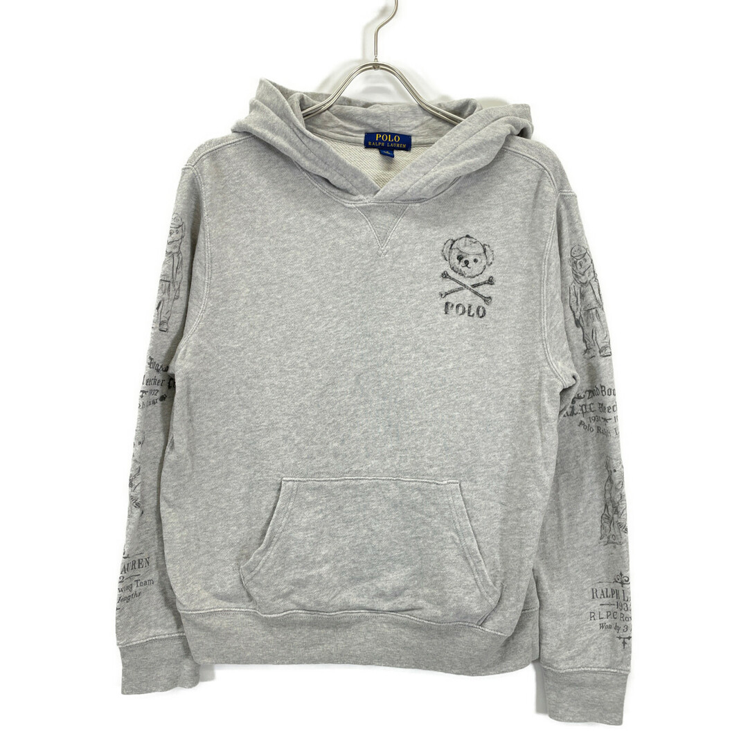 POLO RALPH LAUREN - ポロ ラルフローレン グレー ポロベア スケッチ POLO RALPH LAUREN - ポロ ラルフローレン グレー ポロベア スケッチ