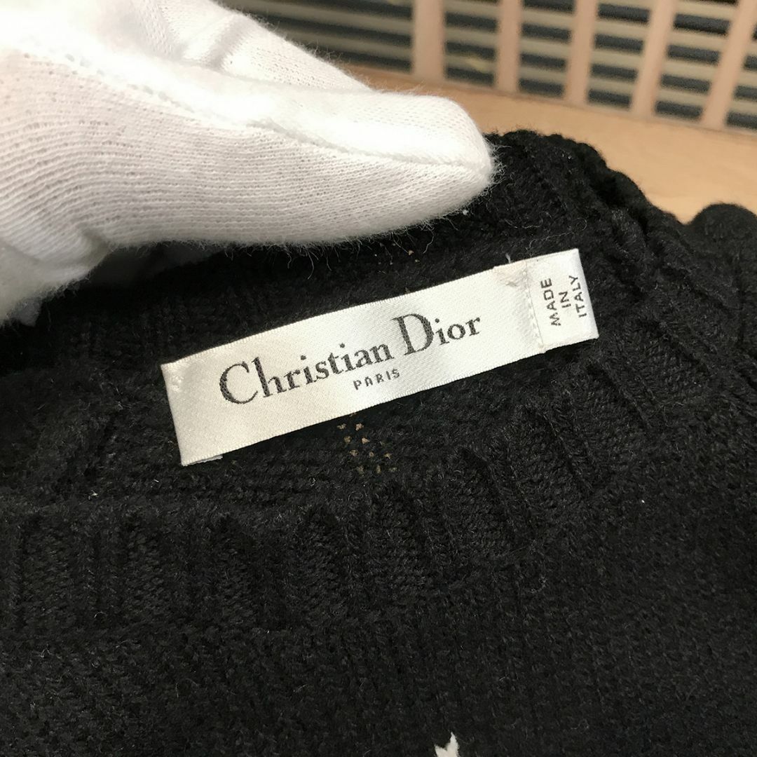 Christian Dior - 超美品 ディオール クロップド丈 フリル 半袖 Christian Dior - 超美品 ディオール クロップド丈 フリル 半袖