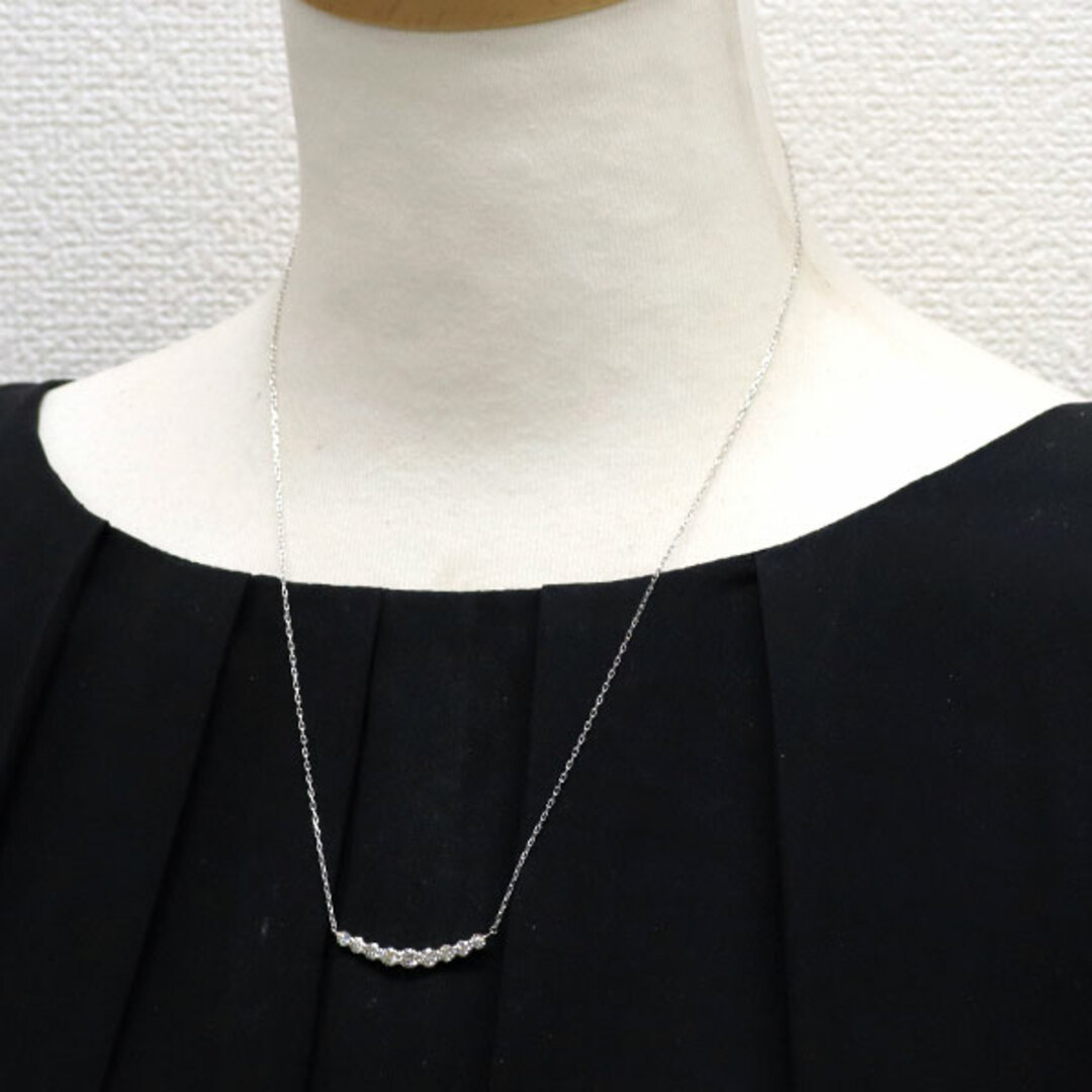 Pt900/ Pt850 ダイヤモンド ペンダントネックレス 1.00ctの通販 Pt900/ Pt850 ダイヤモンド ペンダントネックレス 1.00ctの通販