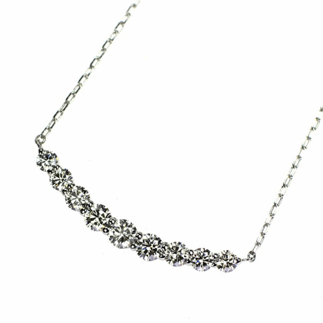 Pt900/ Pt850 ダイヤモンド ペンダントネックレス 1.00ctの通販 Pt900/ Pt850 ダイヤモンド ペンダントネックレス 1.00ctの通販