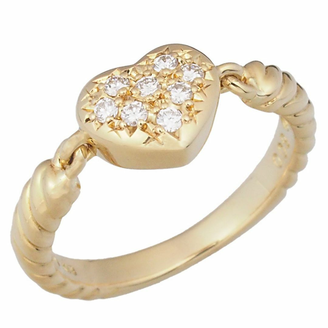 TASAKI - タサキ TASAKI ハート ダイヤモンド/0.09ct リング 9号 TASAKI - タサキ TASAKI ハート ダイヤモンド/0.09ct リング 9号