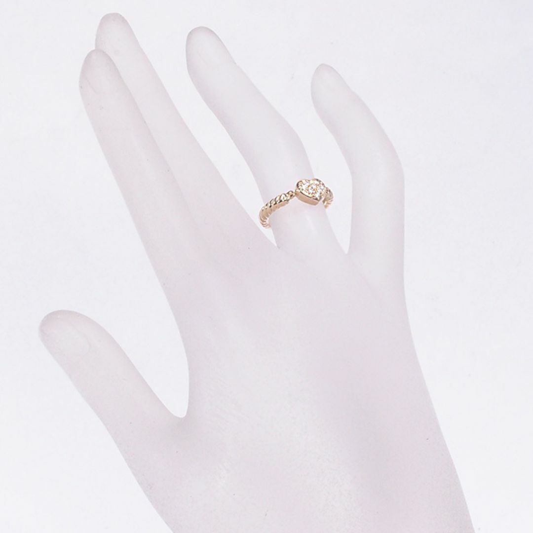 TASAKI - タサキ TASAKI ハート ダイヤモンド/0.09ct リング 9号 TASAKI - タサキ TASAKI ハート ダイヤモンド/0.09ct リング 9号