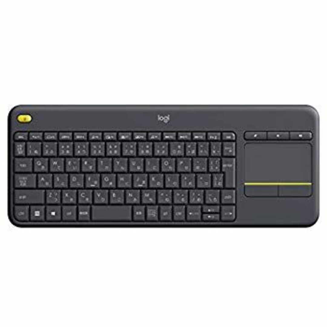 (未使用・未開封品) Logicool ロジクール ワイヤレス タッチキーボード K400pBK kmdlckf スマホ/家電/カメラのPC/タブレット(PC周辺機器)の商品写真