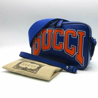 GUCCI - 【新品】グッチ 774453 (ブルー系×オレンジ系) バッグ GUCCI - 【新品】グッチ 774453 (ブルー系×オレンジ系) バッグ
