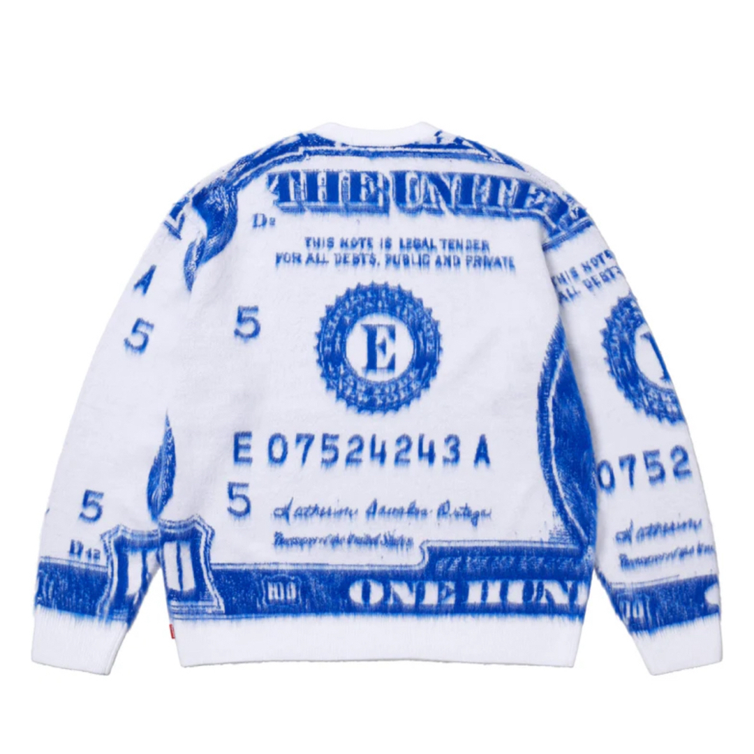 Supreme - Supreme Money Sweater Supreme - Supreme Money Sweater