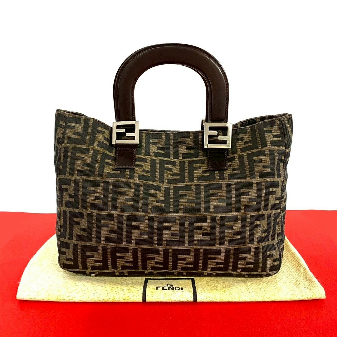 FENDI - 極 美品 FENDI フェンディ ヴィンテージ ズッカ FF 柄 FENDI - 極 美品 FENDI フェンディ ヴィンテージ ズッカ FF 柄