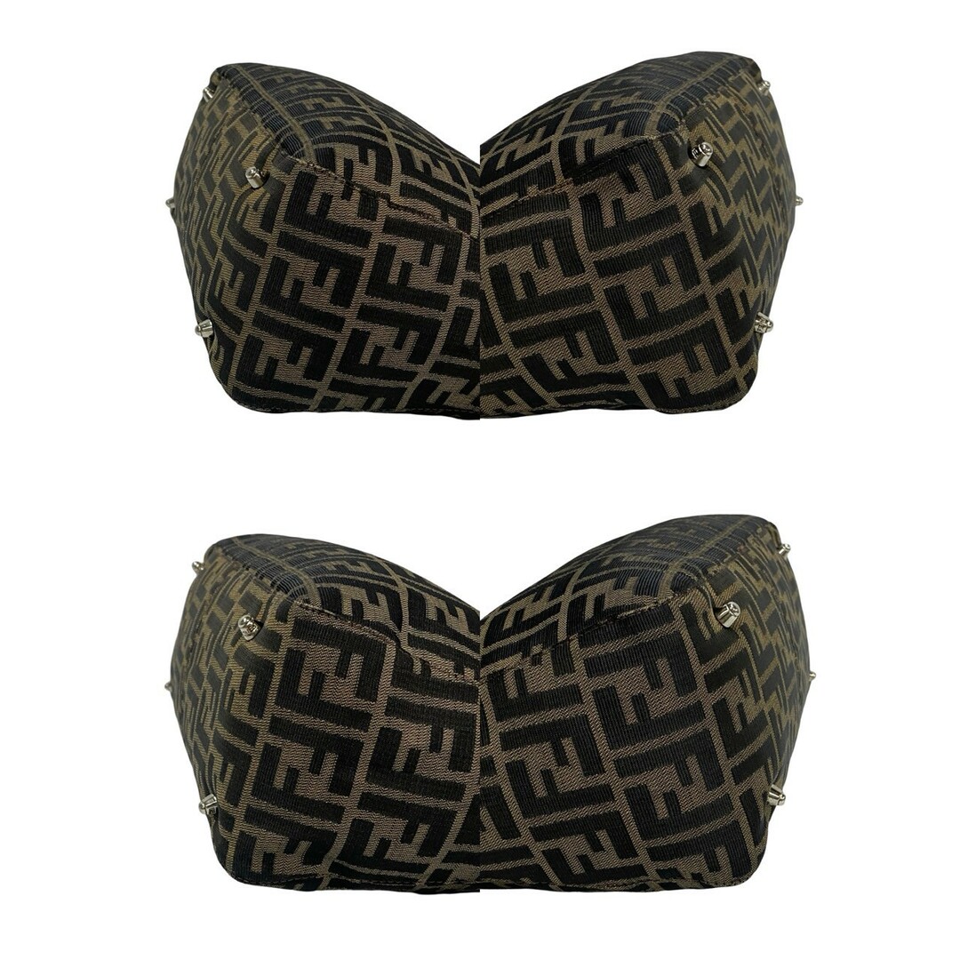 FENDI - 極 美品 FENDI フェンディ ヴィンテージ ズッカ FF 柄 FENDI - 極 美品 FENDI フェンディ ヴィンテージ ズッカ FF 柄