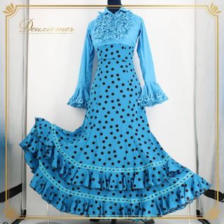 ソニアジョーンズ フラメンコ衣装 ファルダ 巻きスカート レース ソニアジョーンズ フラメンコ衣装 ファルダ 巻きスカート レース