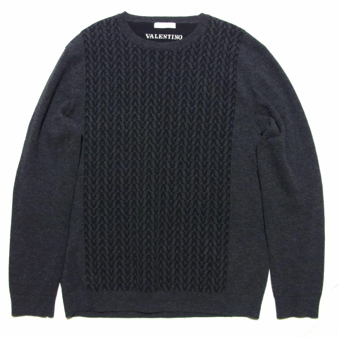 VALENTINO - VALENTINO ヴァレンティノ Vロゴ 総柄 ウール VALENTINO - VALENTINO ヴァレンティノ Vロゴ 総柄 ウール