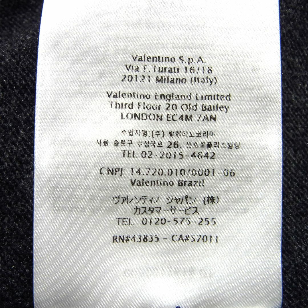 VALENTINO - VALENTINO ヴァレンティノ Vロゴ 総柄 ウール VALENTINO - VALENTINO ヴァレンティノ Vロゴ 総柄 ウール
