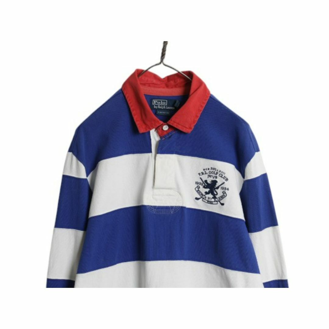 Ralph Lauren - 90s ポロ ラルフローレン ボーダー ラガーシャツ Ralph Lauren - 90s ポロ ラルフローレン ボーダー ラガーシャツ