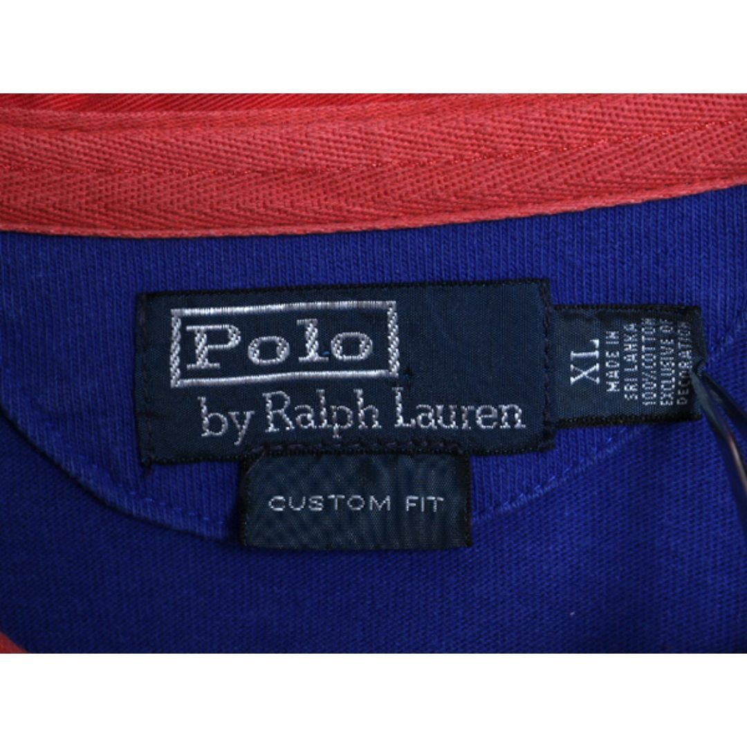 Ralph Lauren - 90s ポロ ラルフローレン ボーダー ラガーシャツ Ralph Lauren - 90s ポロ ラルフローレン ボーダー ラガーシャツ