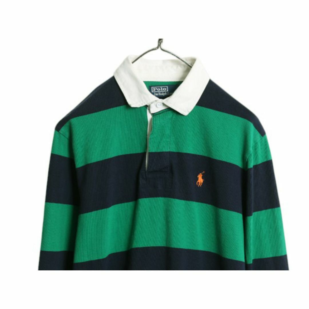 Ralph Lauren - 00s ポロ ラルフローレン ボーダー ラガーシャツ Ralph Lauren - 00s ポロ ラルフローレン ボーダー ラガーシャツ