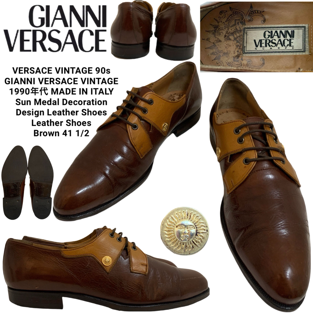 Gianni Versace - GIANNI VERSACE VINTAGE メタル装飾 デザイン Gianni Versace - GIANNI VERSACE VINTAGE メタル装飾 デザイン