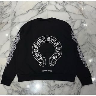Chrome Hearts - クロムハーツ Y NOT クロスパッチ付きクルー Chrome Hearts - クロムハーツ Y NOT クロスパッチ付きクルー