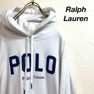 POLO RALPH LAUREN(パーカー ・ ホワイト/白色系)のフリマ POLO RALPH LAUREN(パーカー ・ ホワイト/白色系)のフリマ