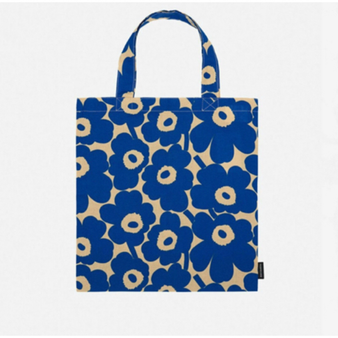 marimekko - マリメッコ marimekko トートバッグ ブルー marimekko - マリメッコ marimekko トートバッグ ブルー