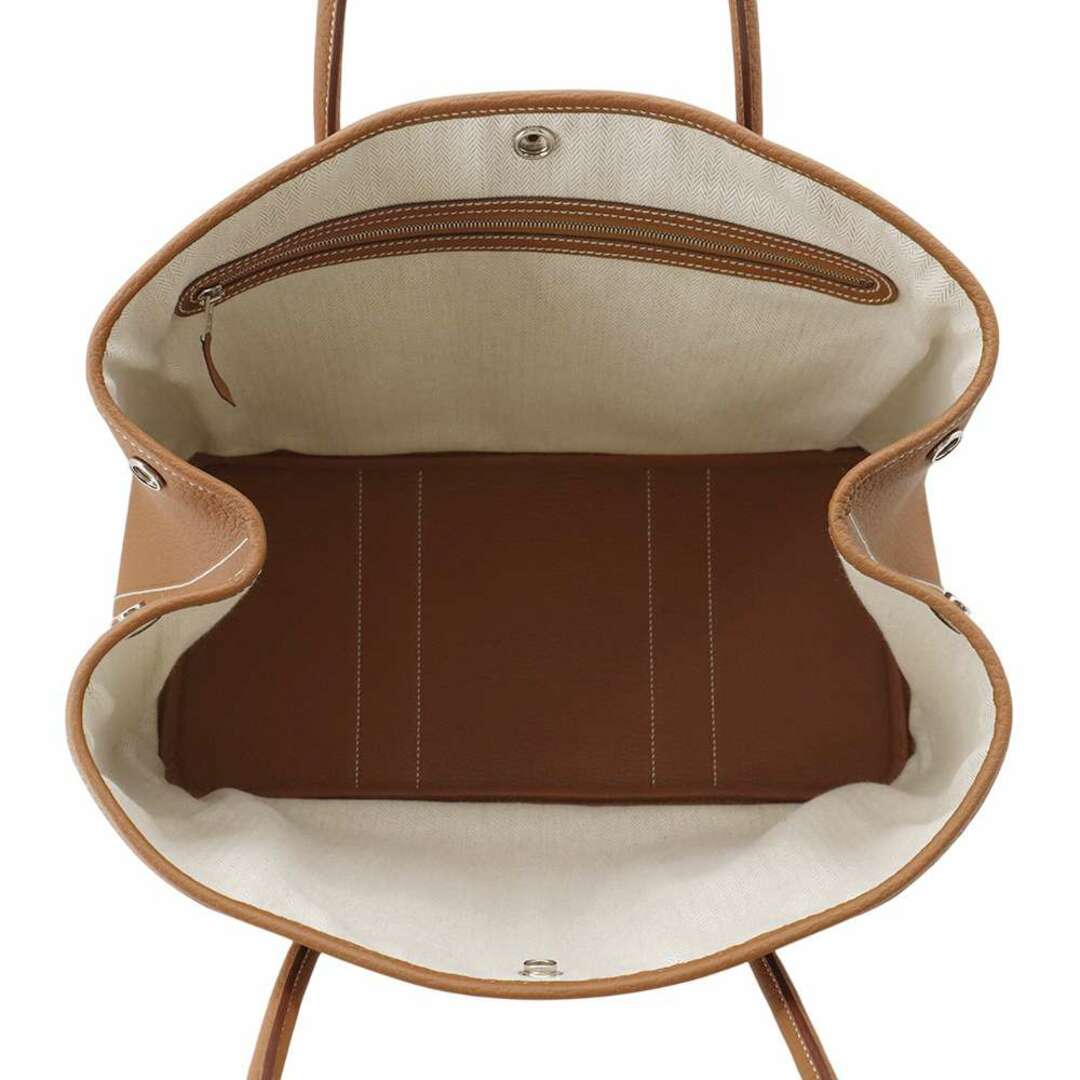 HERMES - エルメス トートバッグ ガーデンパーティPM ゴールド HERMES - エルメス トートバッグ ガーデンパーティPM ゴールド