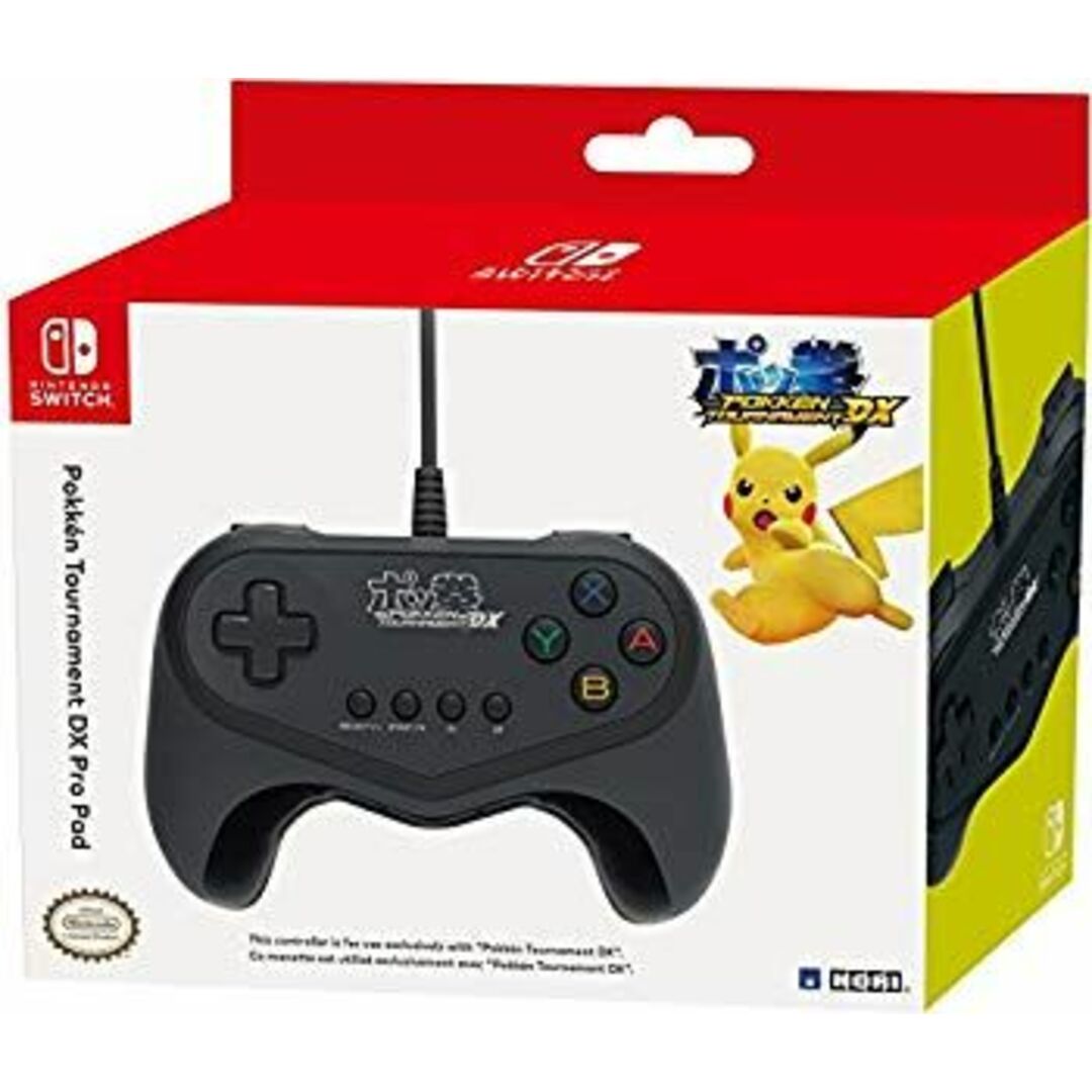 (未使用・未開封品) HORI Nintendo Switch Pokken Tournament DX Pro Pad Wired Controller Officially Licensed by Nintendo and Pokemon df5ndr3 エンタメ/ホビーのテーブルゲーム/ホビー(その他)の商品写真