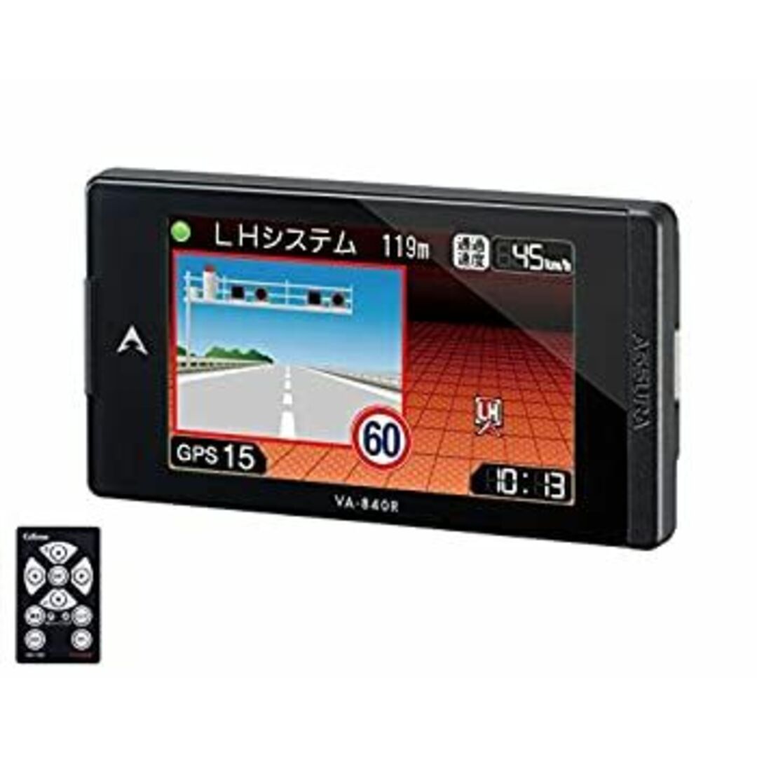 (未使用・未開封品)セルスター(CELLSTAR) GPSレーダー探知機 Gセンサー 17バンド 3年保証モデル VA-840R 自動車/バイクの自動車(レーダー探知機)の商品写真