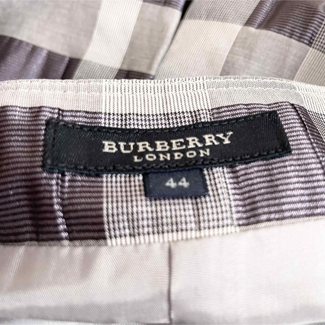 BURBERRY - 【美品】バーバリーロンドン パープル チェック BURBERRY - 【美品】バーバリーロンドン パープル チェック