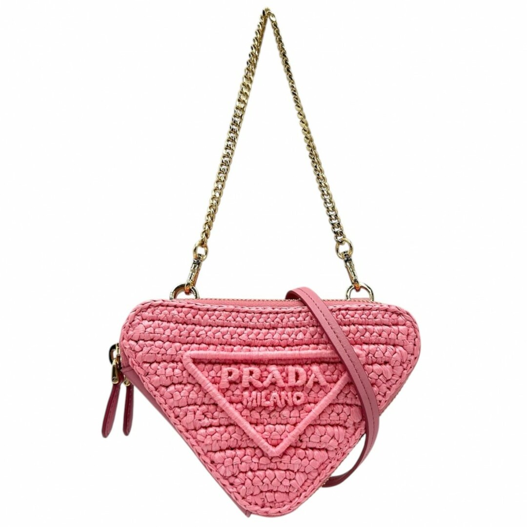 PRADA - 【在庫一掃】PRADA プラダ ポーチ クロシェロゴ 2WAY PRADA - 【在庫一掃】PRADA プラダ ポーチ クロシェロゴ 2WAY