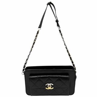CHANEL(ボディバッグ/ウエストポーチ ・ ブラック/黒色系)の CHANEL(ボディバッグ/ウエストポーチ ・ ブラック/黒色系)の