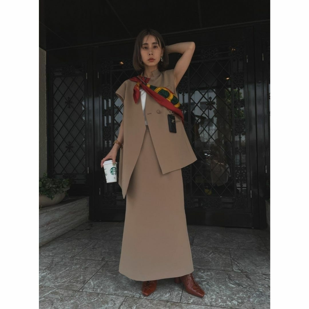 Ameri VINTAGE - Ameri OTONA WRAP VEST SET UP DRESSの通販 by Ameri VINTAGE - Ameri OTONA WRAP VEST SET UP DRESSの通販 by
