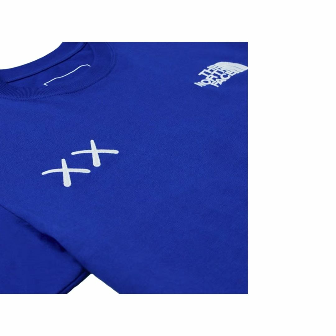 THE NORTH FACE - ノースフェイス カウズ Tシャツ L 刺繍ロゴ THE NORTH FACE - ノースフェイス カウズ Tシャツ L 刺繍ロゴ