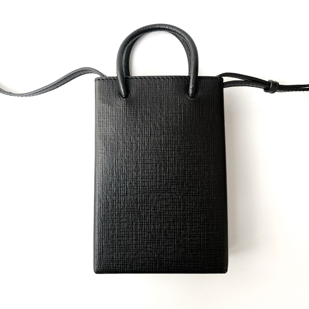 BALENCIAGA - 美品 バレンシアガ ショッピング フォンホルダー BALENCIAGA - 美品 バレンシアガ ショッピング フォンホルダー
