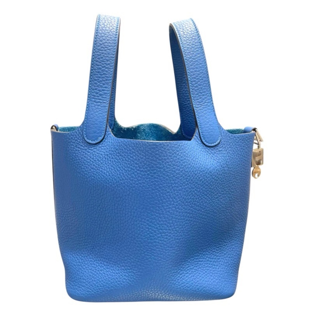 HERMES - エルメス HERMES ピコタンロックPM Y刻印 ブルーゼリー HERMES - エルメス HERMES ピコタンロックPM Y刻印 ブルーゼリー