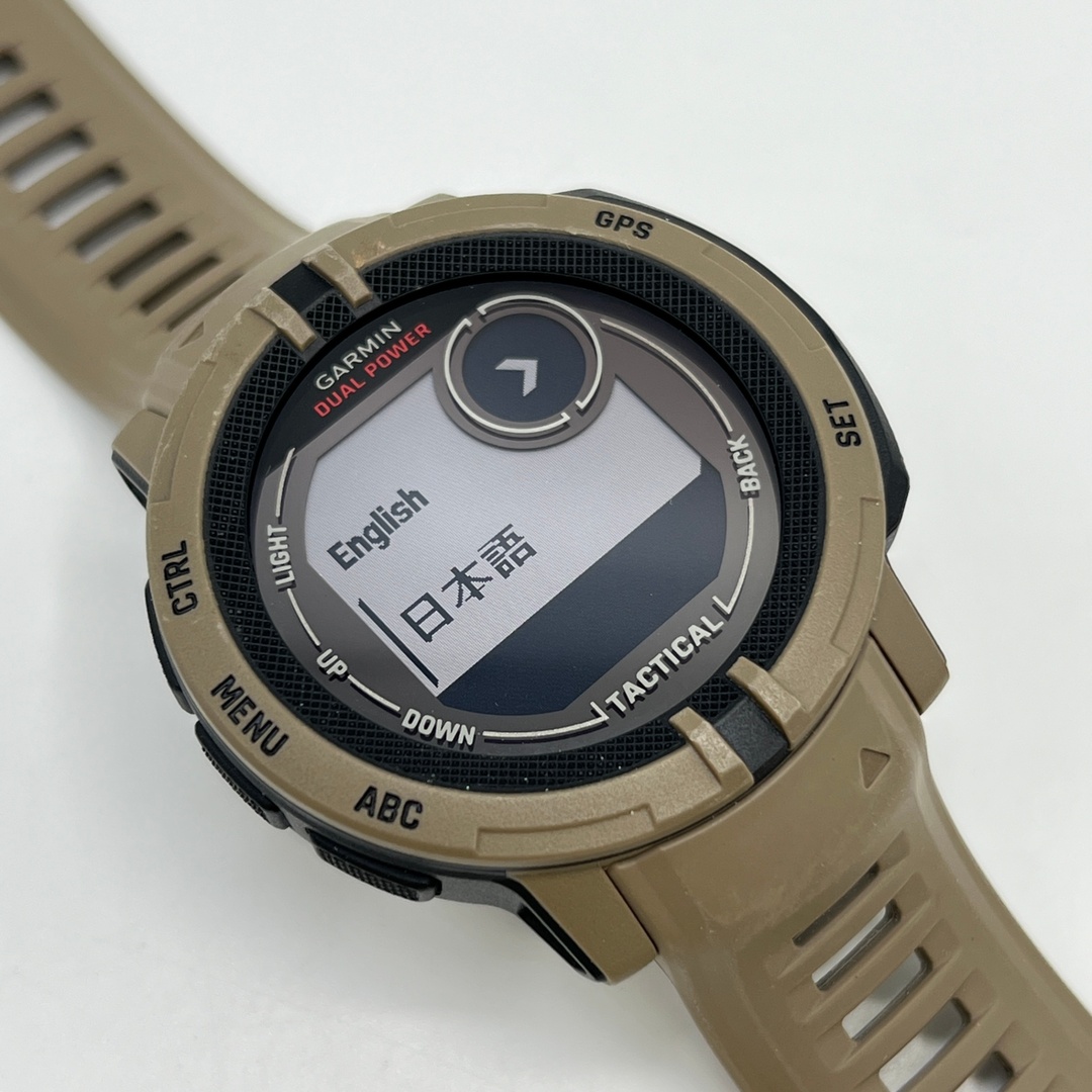 GARMIN - GARMIN Instinct 2 Dual Power Tactical Edition GARMIN - GARMIN Instinct 2 Dual Power Tactical Edition