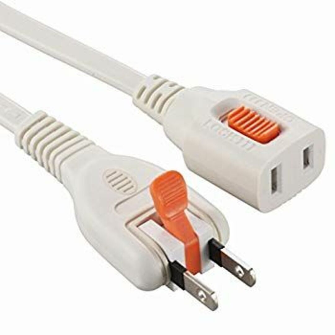 (未使用･未開封品)　らく抜き&ロック延長コード3m 0pbj0lf