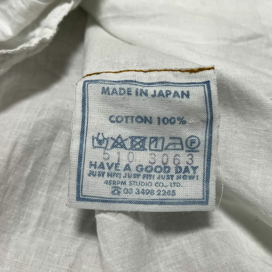45R - 45R インドカディdeTシャツ 2 白 レース フリル ブラウス 45R - 45R インドカディdeTシャツ 2 白 レース フリル ブラウス