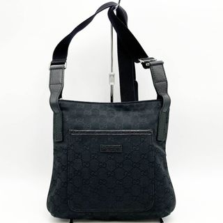 GUCCI - GUCCI(グッチ) ショルダーバッグ - 702427 ブルー×黒 GUCCI - GUCCI(グッチ) ショルダーバッグ - 702427 ブルー×黒