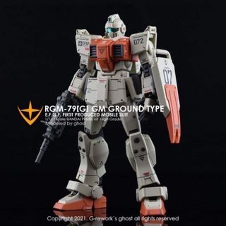 HGUC 1/144 第08MS小隊 陸戦型ジム専用水転写式デカール(模型/プラモデル)