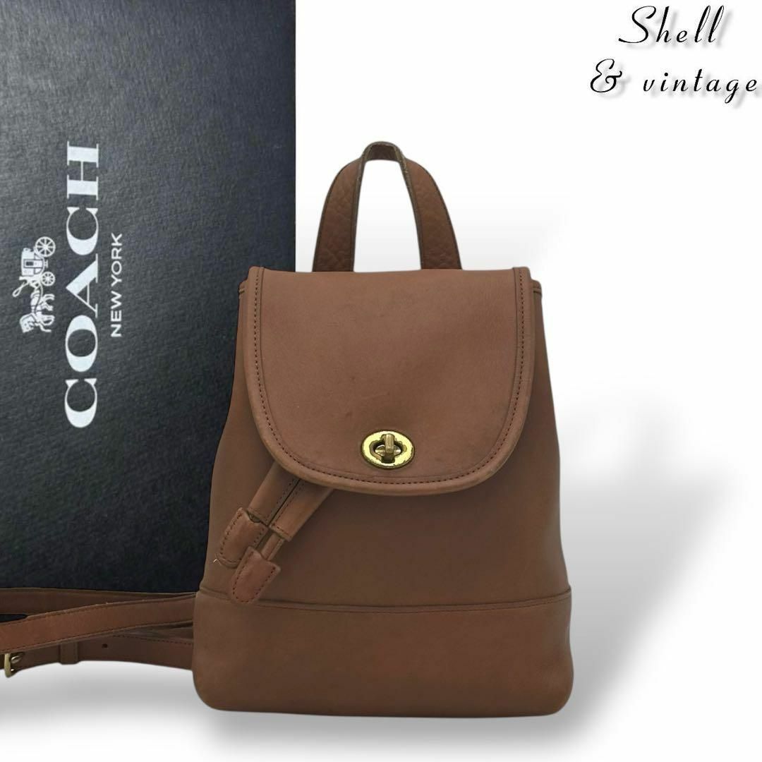COACH - 【希少】coach オールドコーチ グラブタンレザー ターン COACH - 【希少】coach オールドコーチ グラブタンレザー ターン