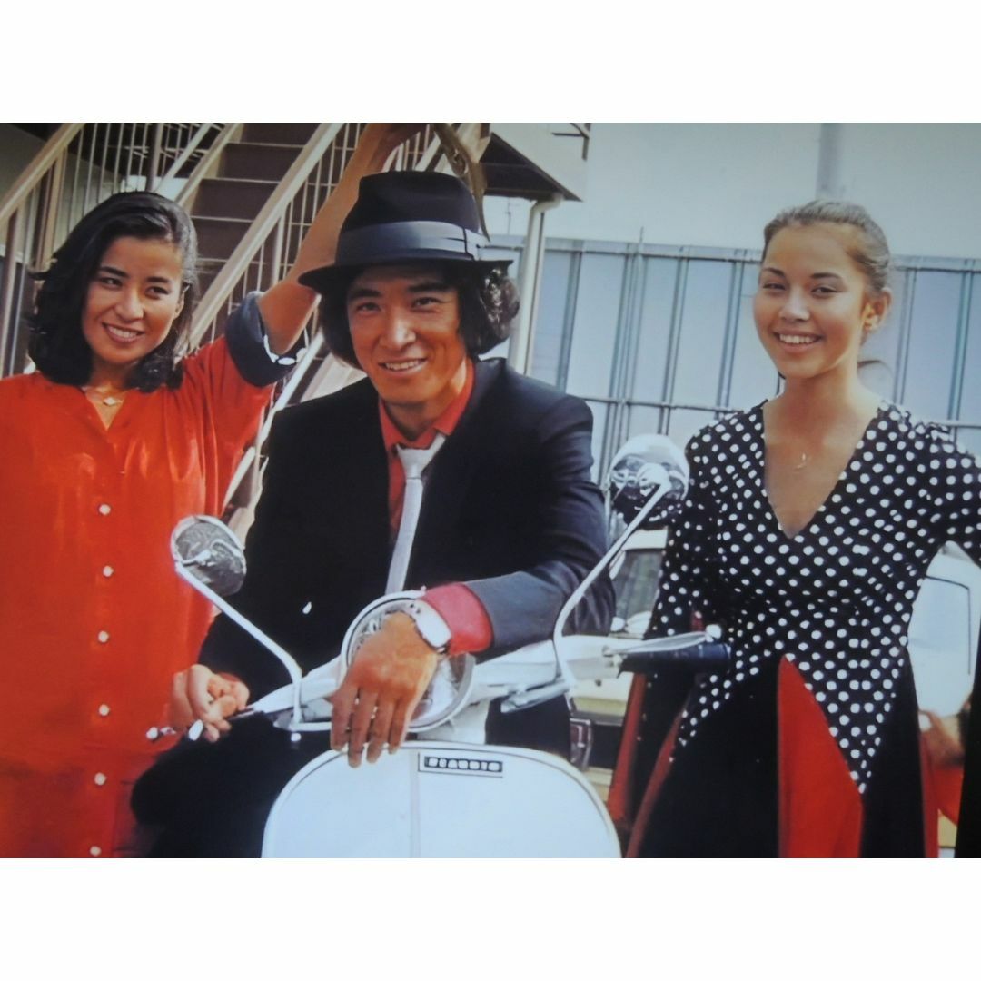 A4 額付き ポスター 松田優作 yusaku matsuda 探偵物語 ベスパの A4 額付き ポスター 松田優作 yusaku matsuda 探偵物語 ベスパの