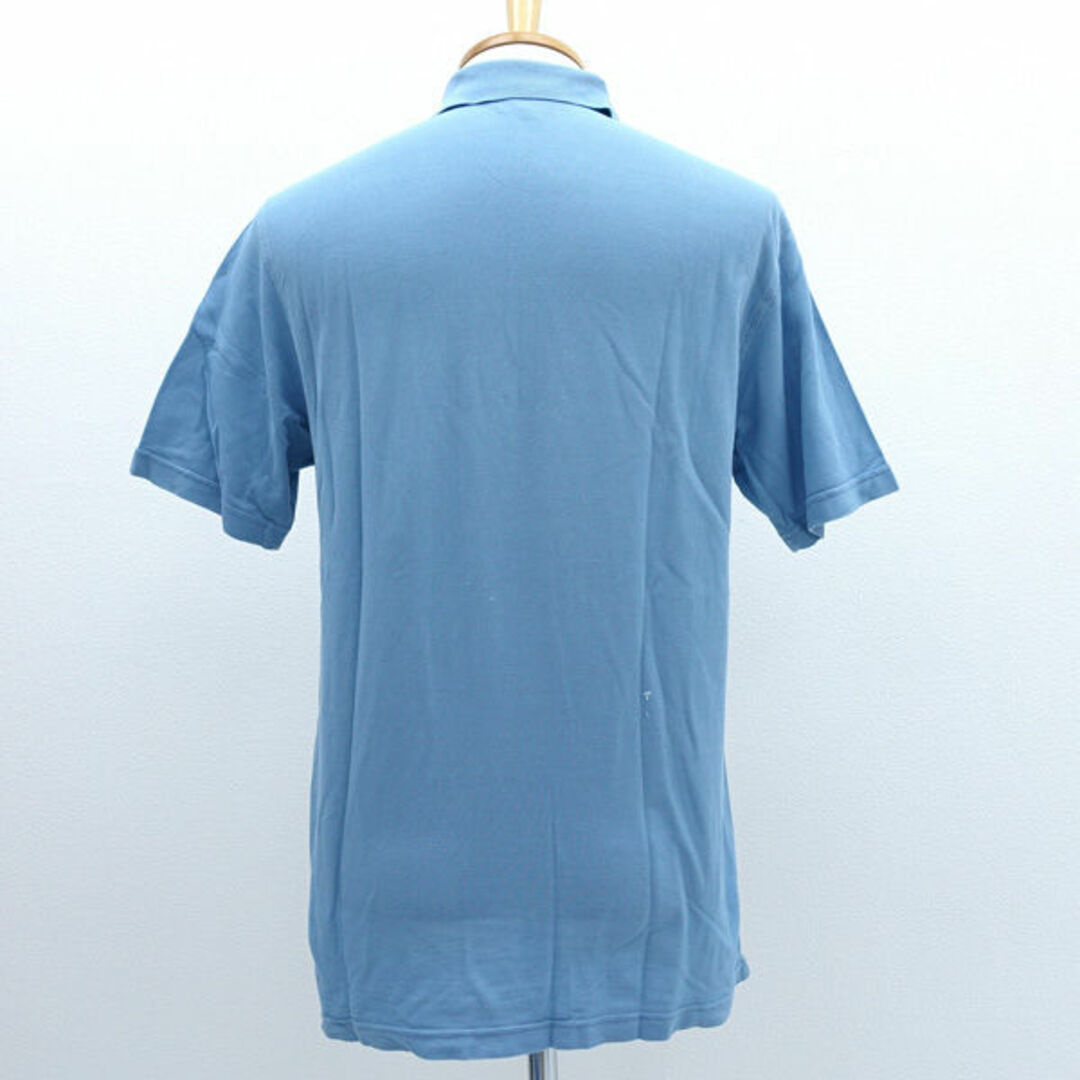 Dunhill - DUNHILL / ダンヒル ◇ポロシャツ/半袖/ブルー/サイズ Dunhill - DUNHILL / ダンヒル ◇ポロシャツ/半袖/ブルー/サイズ