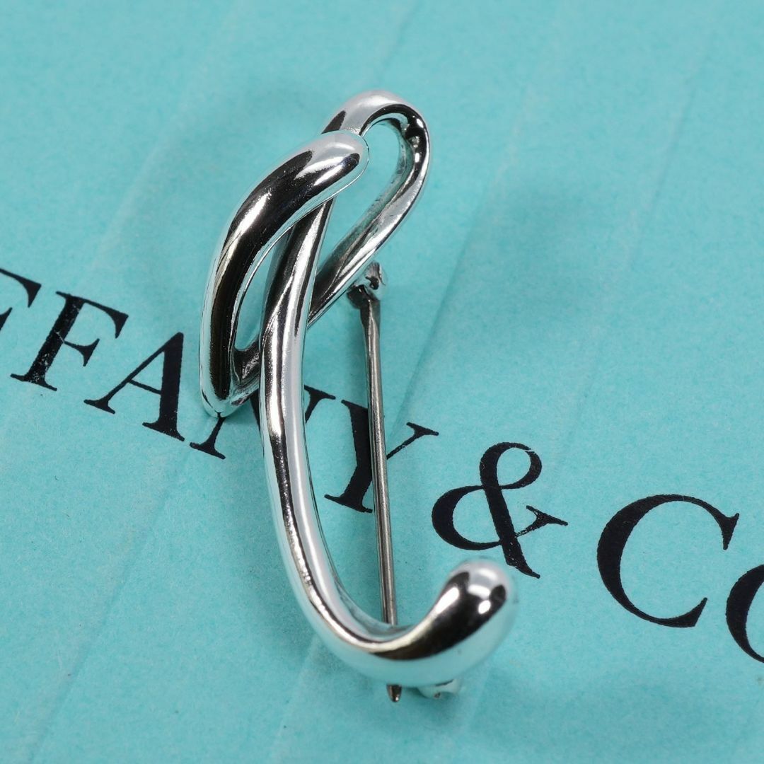 Tiffany & Co. - 極美品 ティファニー イニシャル T ブローチ Tiffany & Co. - 極美品 ティファニー イニシャル T ブローチ
