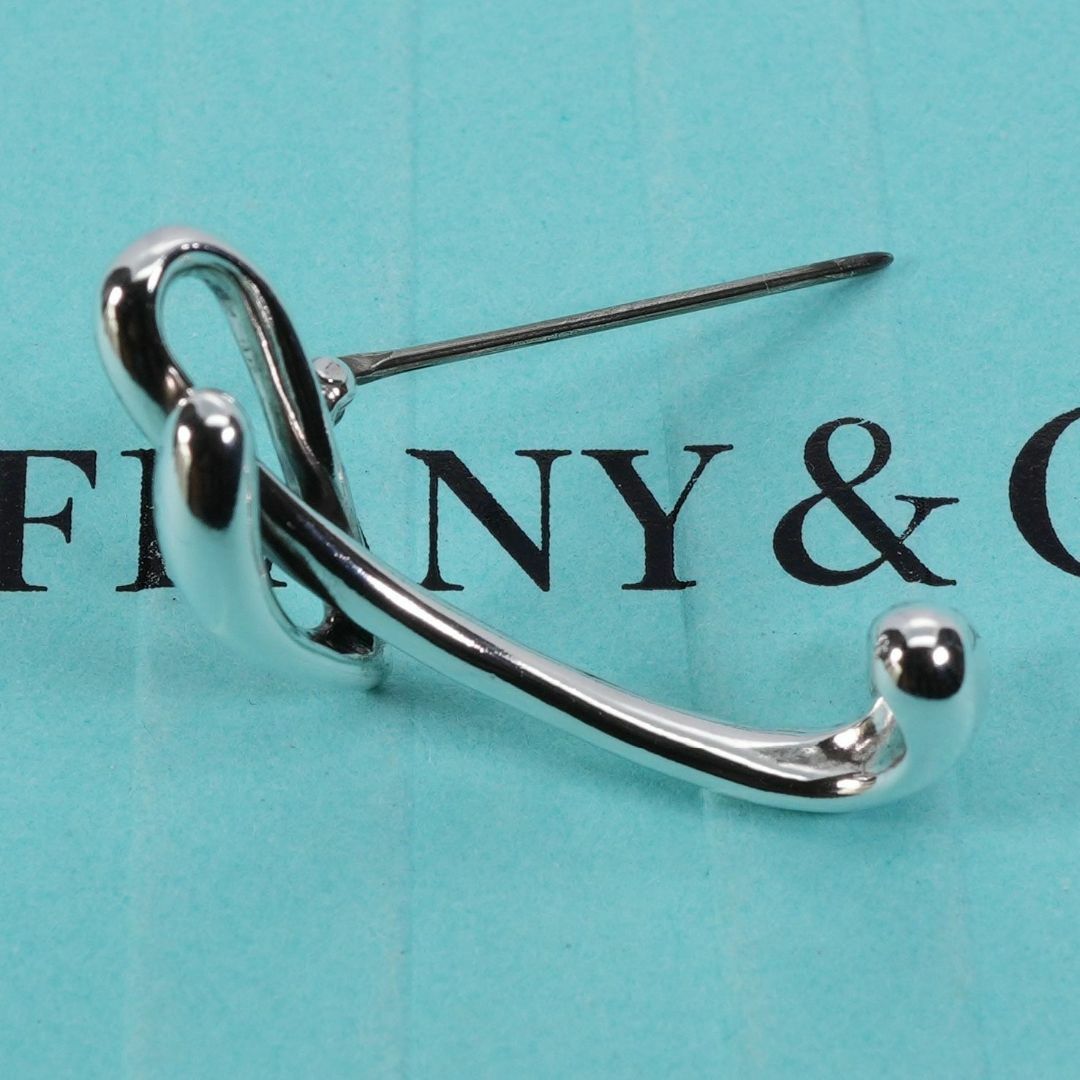 Tiffany & Co. - 極美品 ティファニー イニシャル T ブローチ Tiffany & Co. - 極美品 ティファニー イニシャル T ブローチ