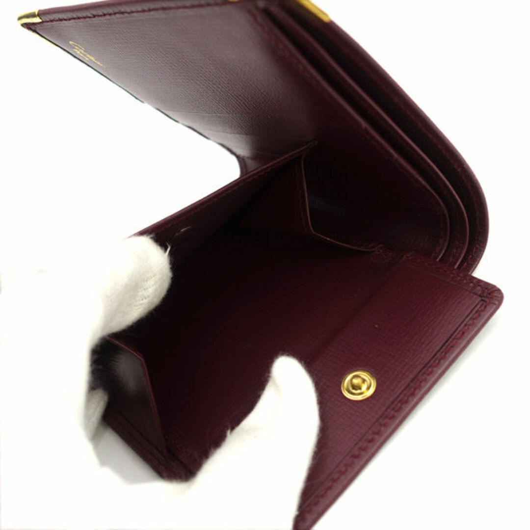 Cartier - Cartier / カルティエ ◇マスト 二つ折り財布 小銭 Cartier - Cartier / カルティエ ◇マスト 二つ折り財布 小銭