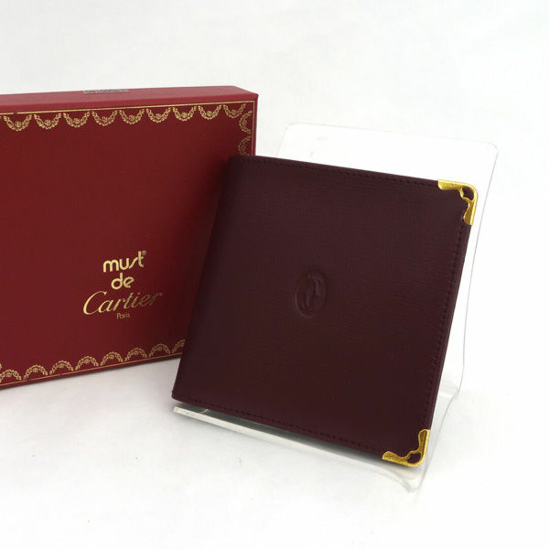 Cartier - Cartier / カルティエ ◇マスト 二つ折り財布 小銭 Cartier - Cartier / カルティエ ◇マスト 二つ折り財布 小銭