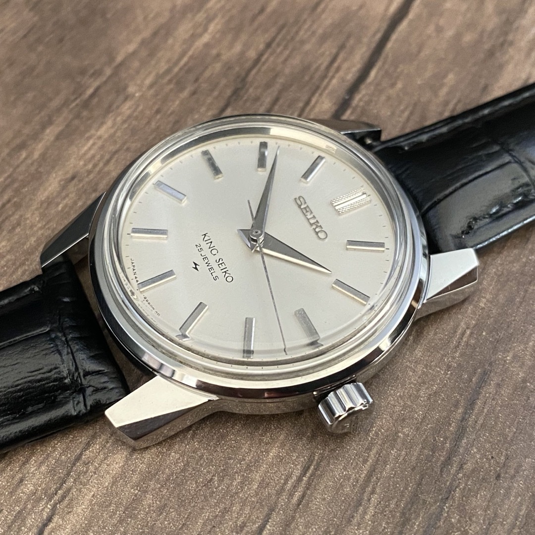 SEIKO - OH済み SEIKO KS KingSeiko 手巻き25石 44-9990美品の SEIKO - OH済み SEIKO KS KingSeiko 手巻き25石 44-9990美品の