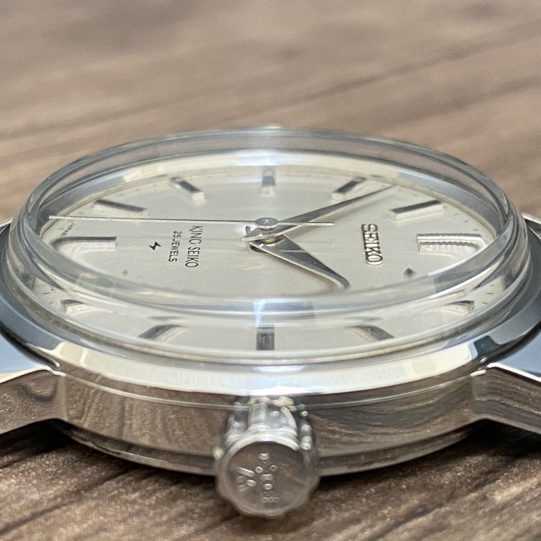 SEIKO - OH済み SEIKO KS KingSeiko 手巻き25石 44-9990美品の SEIKO - OH済み SEIKO KS KingSeiko 手巻き25石 44-9990美品の