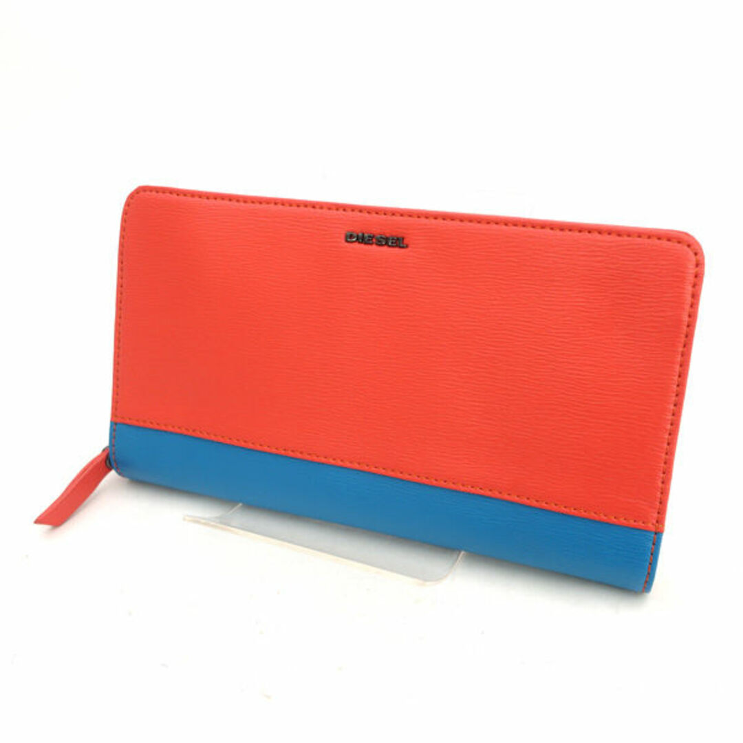 AGATHA - DIESEL / ディーゼル □長財布 バイカラー ラウンド AGATHA - DIESEL / ディーゼル □長財布 バイカラー ラウンド