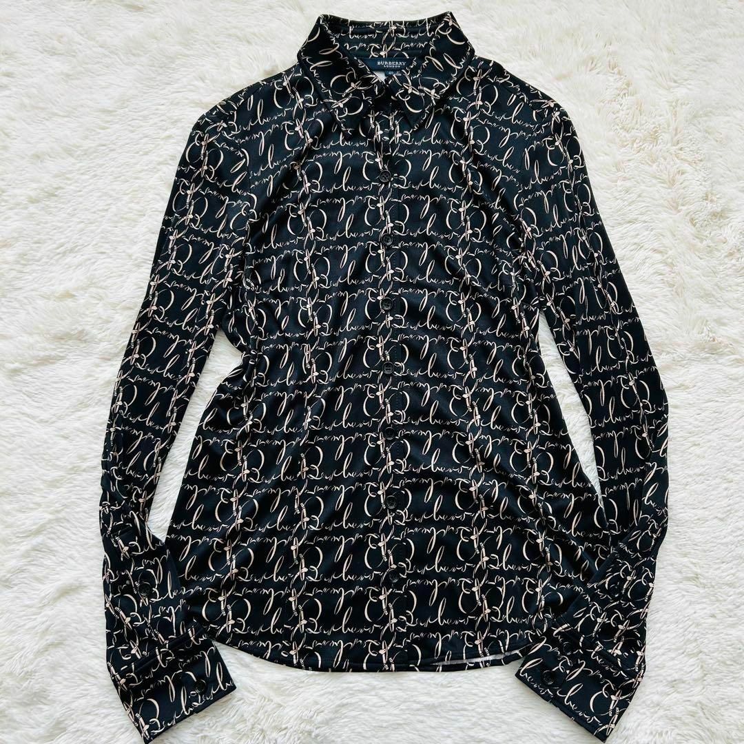 BURBERRY - バーバリーロンドン シルク100% セットアップ BURBERRY - バーバリーロンドン シルク100% セットアップ