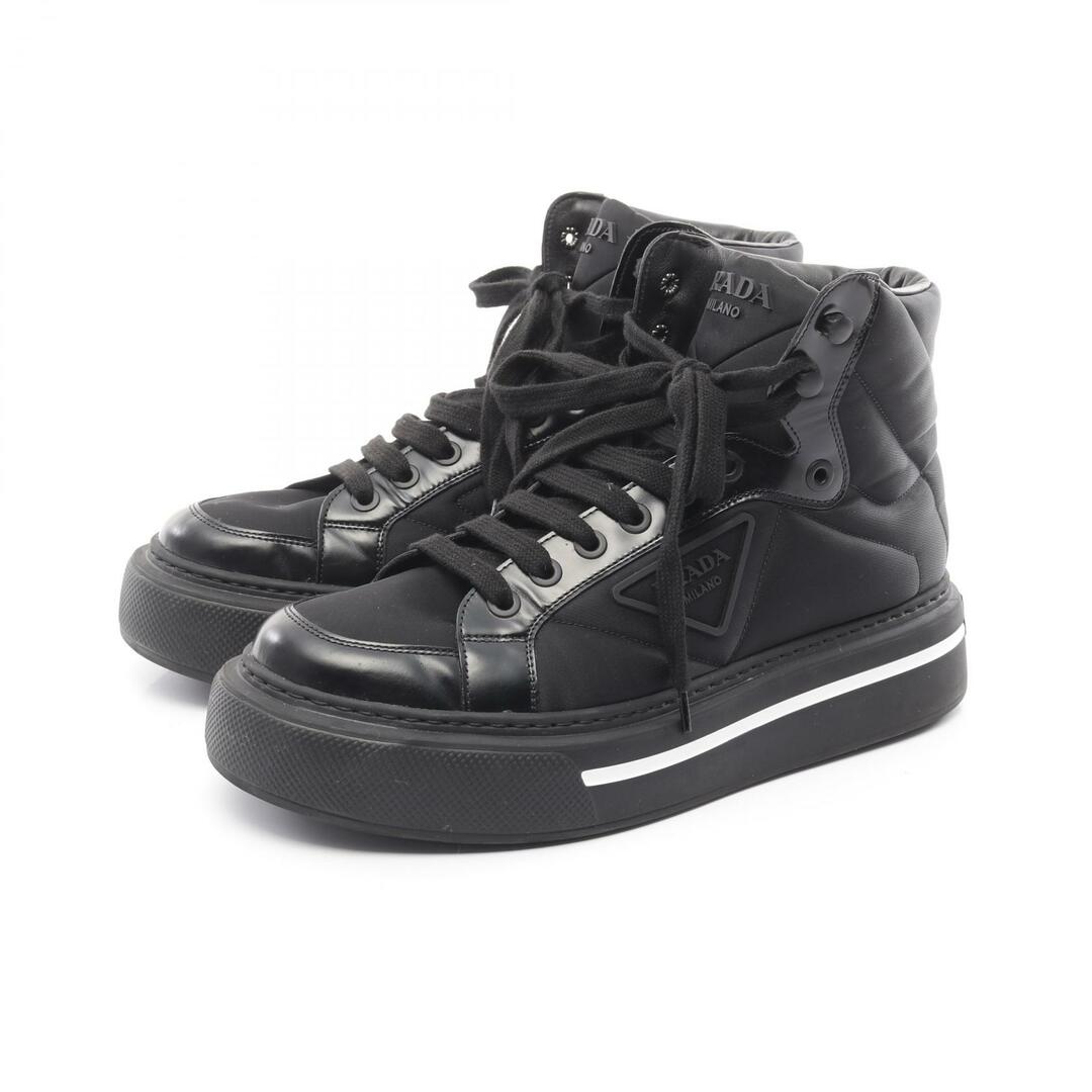 PRADA - PRADA プラダ スニーカー Re-Nylon マクロ ハイトップの PRADA - PRADA プラダ スニーカー Re-Nylon マクロ ハイトップの