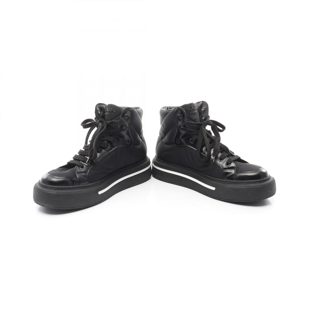 PRADA - PRADA プラダ スニーカー Re-Nylon マクロ ハイトップの PRADA - PRADA プラダ スニーカー Re-Nylon マクロ ハイトップの
